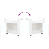 vidaXL Desk Trolley White 60x45x60 cm Engineered Wood