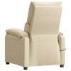 vidaXL Stand up Massage Chair Cream Fabric