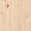 vidaXL Bed Frame 92x187 cm Single Size Solid Wood Pine