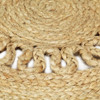 vidaXL Handmade Rug Braided Jute 120 cm