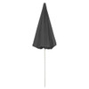 vidaXL Beach Umbrella Anthracite 240 cm