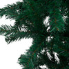 vidaXL Upside-down Artificial Pre-lit Christmas Tree with Ball Set 210 cm