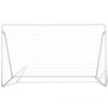 vidaXL Soccer Goal Post Net Set Steel 240 x 90 x 150 cm High-quality