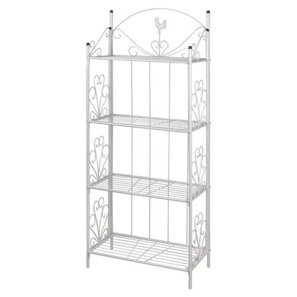 Plant Rack Square White