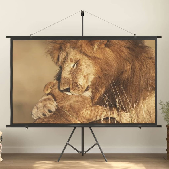 Projection Screen with Tripod 90" 16:9