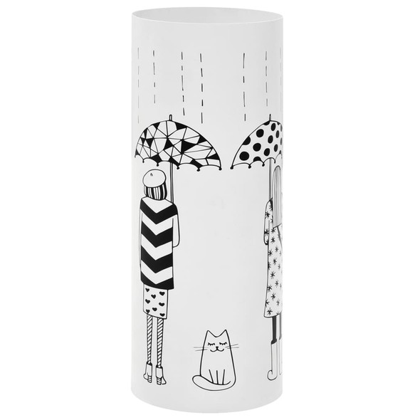 Umbrella Stand Women Steel White