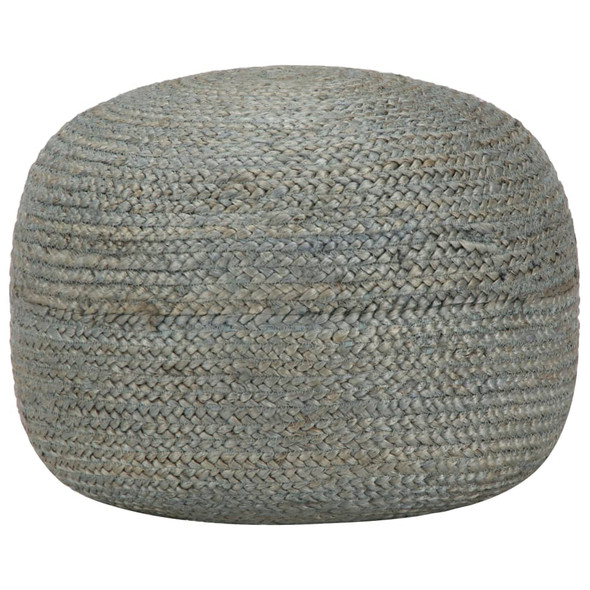 Handmade Pouffe Olive Green 45x30 cm Jute