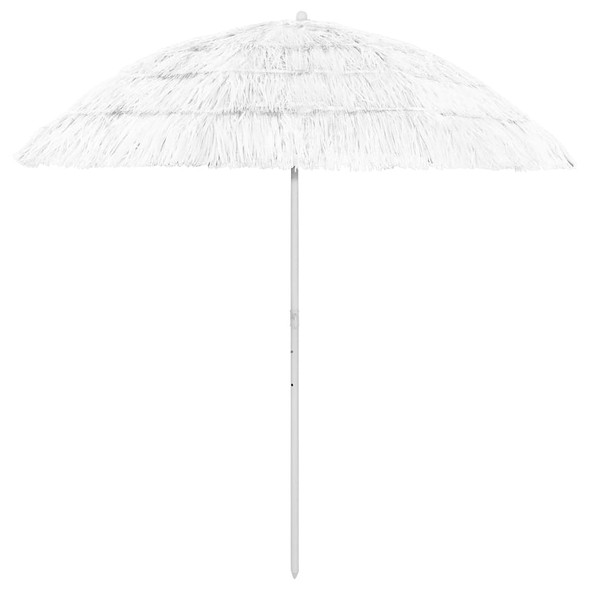 Hawaii Beach Umbrella White 240 cm