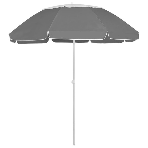 Beach Umbrella Anthracite 300 cm