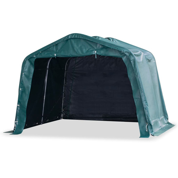 Removable Livestock Tent PVC 550 g/m² 3.3x3.2 m Dark Green