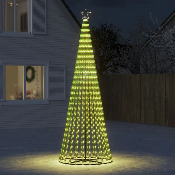 Christmas Tree Light Cone 688 LEDs Warm White 300 cm