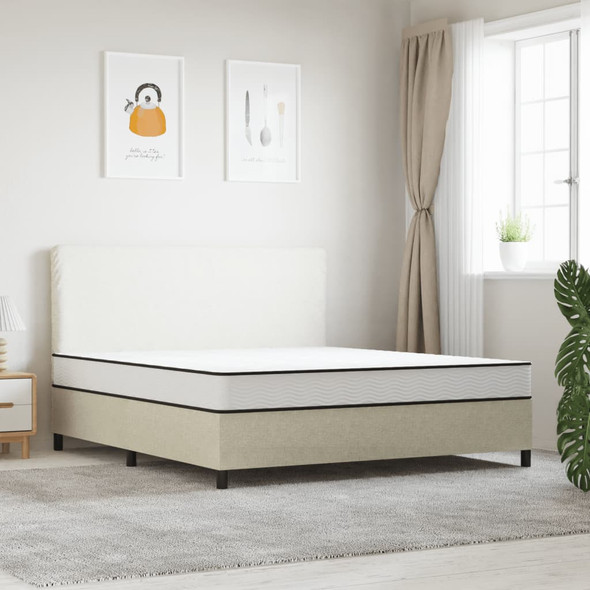 vidaXL Bonnell Spring Mattress Medium 183x203 cm