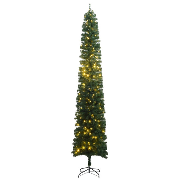 vidaXL Slim Christmas Tree 300 LEDs 300 cm