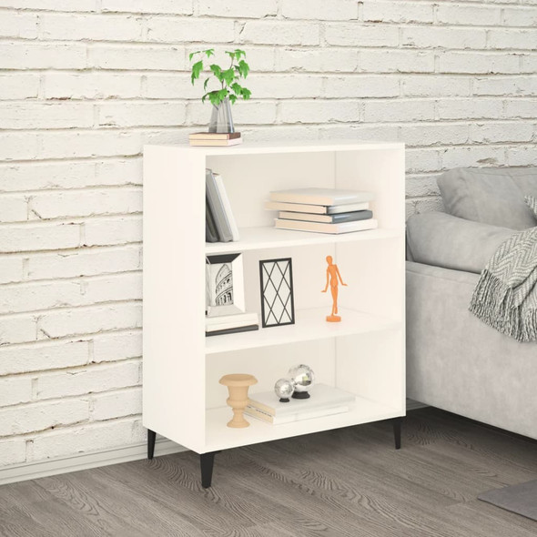 vidaXL Sideboard White 69.5x32.5x90 cm Engineered Wood