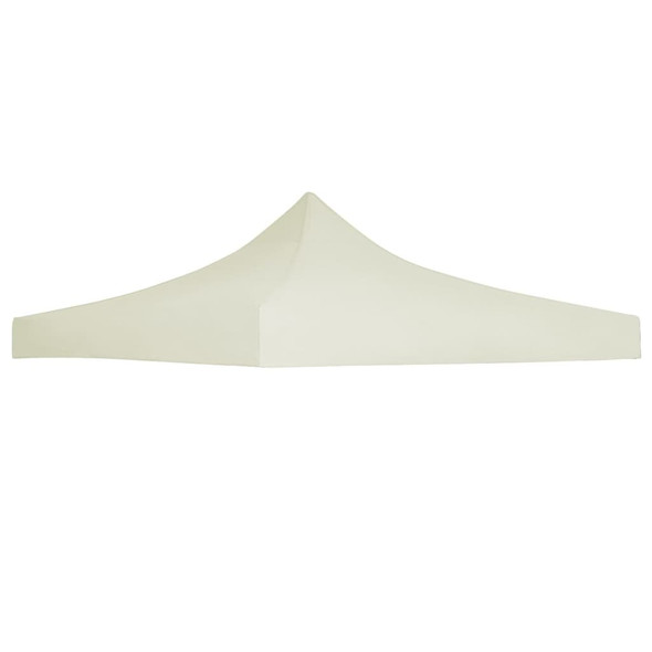 vidaXL Party Tent Roof 3x3 m Cream