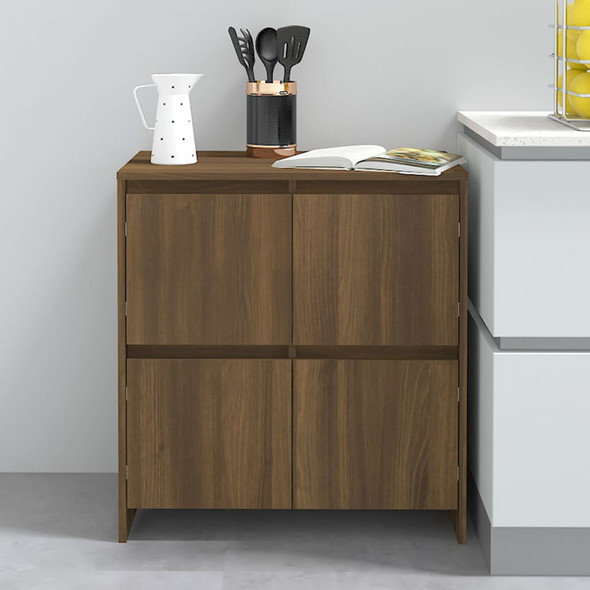 vidaXL Sideboard Brown Oak 70x41x75 cm Engineered Wood