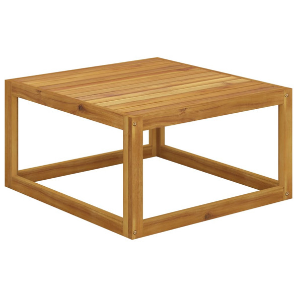 vidaXL Coffee Table 68x68x29 cm Solid Acacia Wood