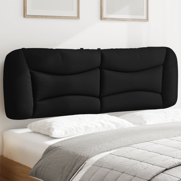 vidaXL Headboard Cushion Black 152 cm Fabric