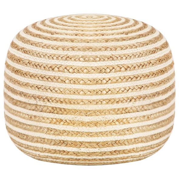 vidaXL Handmade Pouffe 45x30 cm Jute