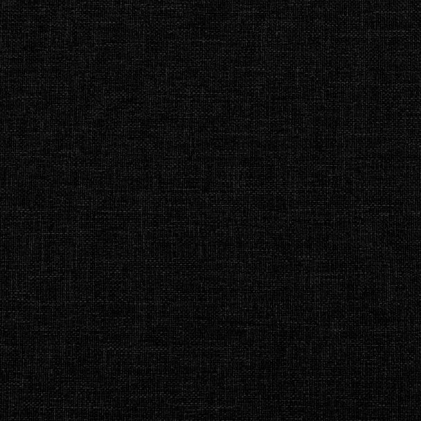 vidaXL Bed Frame with Headboard Black 137x190 cm Fabric