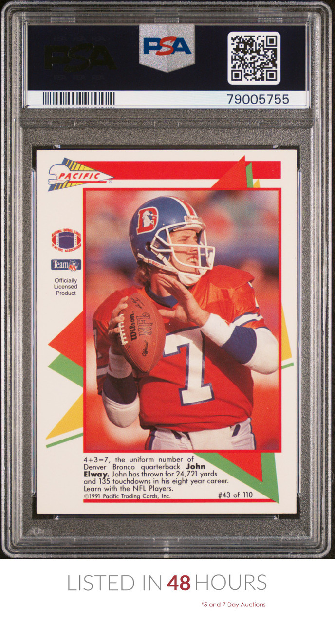 1998 TOPPS SEASON OPENER #143 JOHN ELWAY BRONCOS HOF POP 4 PSA 10  F3714322-119 - 4 Sharp Corners