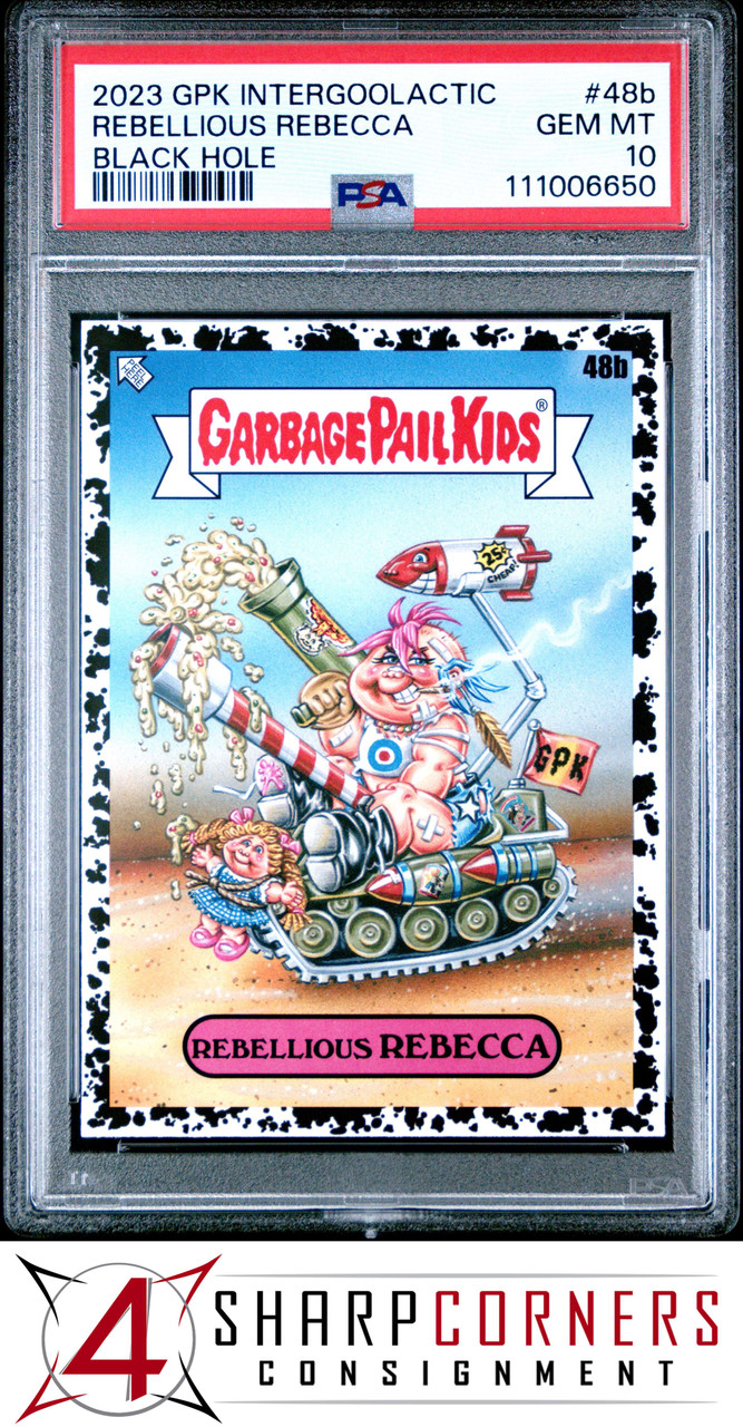 2023 GARBAGE PAIL KIDS INTERGOOLACTIC MAYHEM BLACK HOLE #48b