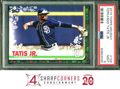 Fernando Tatis Jr. 2019 Topps Chrome Update The Family Business #FBC15 RC  (PSA 9)