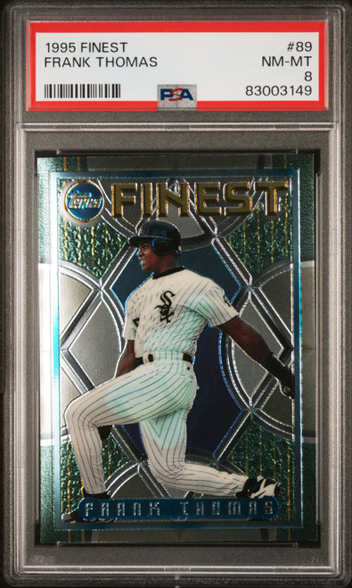 2000 FINEST #155 FRANK THOMAS WHITE SOX HOF PSA 10 B3728092-113