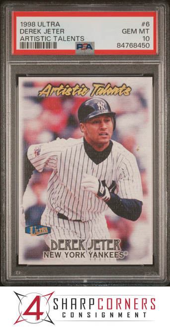 1998 SPORTS ILLUSTRATED #64 DEREK JETER YANKEES PSA 10 B3902487