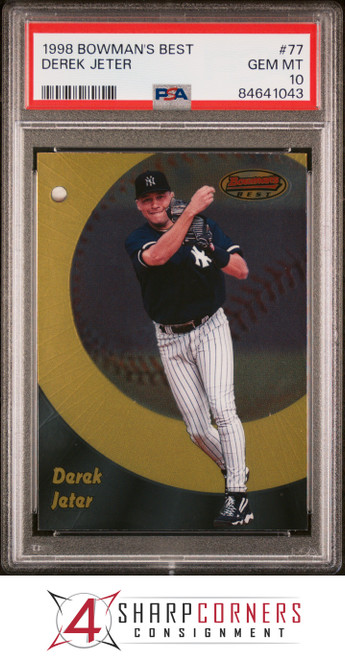 1998 SPORTS ILLUSTRATED #64 DEREK JETER YANKEES PSA 10 B3902487