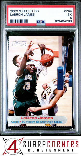 lebron james sports illustrated 2003