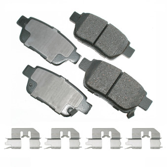 AKEACT1103 Brake Pads Rear Acura TL 09-14 Honda Ridgeline 06