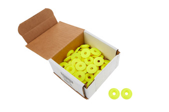 ALL18698-50 Countersunk Washer Fluorescent Yellow 50pk