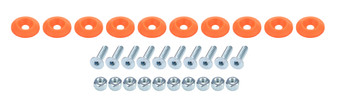 ALL18689 Countersunk Bolt Kit Fluorescent Orange 10pk