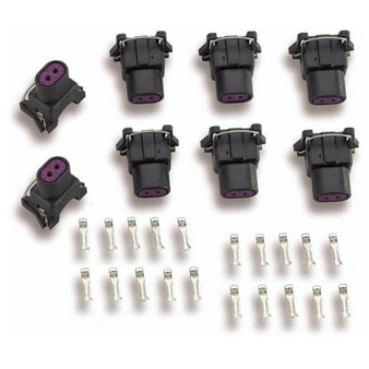 HLY534-112 Delphi Injector Terminal & Connector Kit 8pk