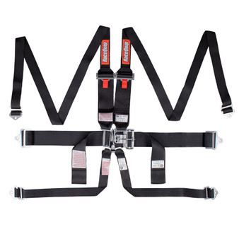 RQP718008 6pt Harness Set L&L HNR Black SFI