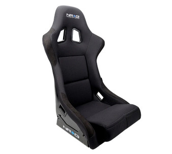 NRGFRP-310 Seat FRP Medium Black Cloth