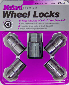 MCG24215 Wheel Lock Set 14mmx1.5 Cone Seat