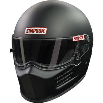 SIM7210038 Helmet Super Bandit Large Flat Black SA2020