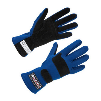 ALL915025 Driving Gloves SFI 3.3/5 D/L Blue X-Large