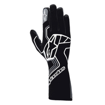 ALP3552024-1169-2XL Glove Tech-1 Race V4 Black / Gray 2X-Large