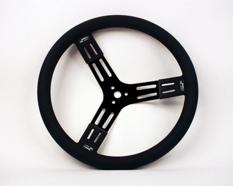 LON52-56809 15in Steering Wheel Blk 