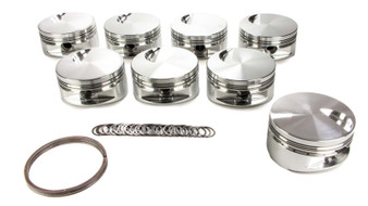 JEP257966 BBC Flat Top Piston Set 4.530 Bore -3cc
