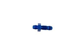 RHP832-03-1 3AN Bulkhead Adapter Blue Male Male Straight