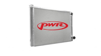 PWR902-26190 Radiator 19 x 26 Double Pass Low Outlet Open