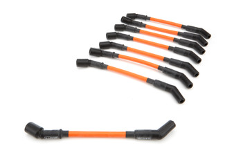 SPWCH-LS-T-5 GM LS Truck  Spark Plug Wire Set 45-Deg - Orange