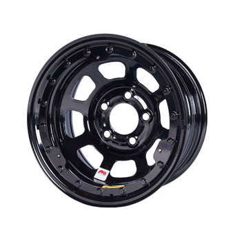 BAS58D52ILK 15x8 IMCA B/Lock Wheel Black D-Hole 5x5