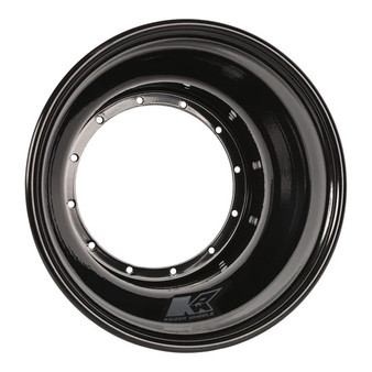 KAW103B Wheel Half 12-Blt 10in x 3in BS Black