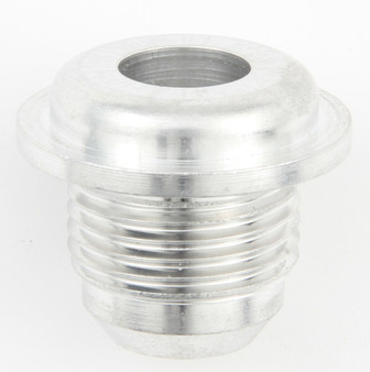 FRG499558 #8 Male Alum Weld Bung w/ 1.0 Dia. Step