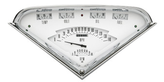 CLATF01W Tach Force 6 gauge Set White